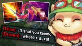 OP CHAMPS DON'T STAND A CHANCE VS TEEMO JUNGLE  – League of Legends