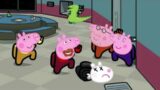 Peppa Pig Among Us impostor dance Among Us distraction dance animation