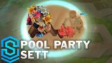 Pool Party Sett Skin Spotlight – Pre-Release – League of Legends
