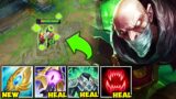 SERAPH'S HAS A NEW HEALING EFFECT? MAX HEAL SINGED NEVER DIES – League of Legends