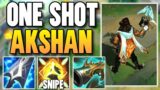 SNIPER AKSHAN CAN DELETE YOU WITH ONE ABILITY!! (THIS IS INSANE) – League of Legends