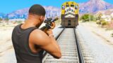 STOPPING THE TRAIN In GTA 5 – Amazing Experiments #3 (GTA V Gameplay)