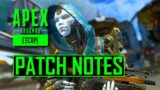 Season 11 Escape Patch Notes Apex Legends (New Meta Buffs + Nerfs) Wattson & More