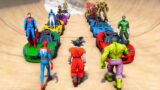 Spiderman Boost Cool Cars Mega Race Challenge With GTA V Superheroes Hulk Deadpool Superman – GTA 5