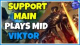 Support Main plays Viktor Mid – League of Legends