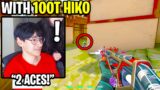 TENZ IN THE INSANE GAME FORM PLAYING WITH HIKO!! – GETS 2 ACES IN RANKED GAME!! (VALORANT)