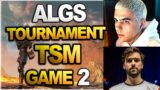 TSM Imperialhal WIPED WHOLE iiTzTimmy SQUAD IN ALGS TOURNAMENT | GAME 2  ( apex legends )