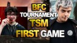 TSM Imperialhal team vs TSM albralelie team  in  BFC FINALS | FIRST GAME  |  ( apex legends )
