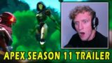 Tfue reacts to Apex Legends Season 11 Trailer (New Champion)