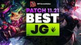 The BEST Junglers For All Ranks On Patch 11.21! | Tier List League of Legends For END OF SEASON 11!