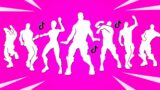 Top 25 Popular Fortnite Dances With Best Music! #1 (Don't Start Now, I'm A Savage, Jabba Switchway)