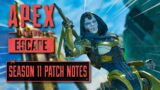 Wattson Rework, L Star Nerf, and Apex Legends Season 11 Patch Notes!!!