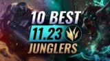 10 Junglers You SHOULD PLAY  in Patch 11.23 – League of Legends Preseason 2022