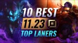 10 Top Laners You NEED to Abuse in Patch 11.23 – League of Legends Preseason 2022