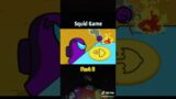 Among Us Heroes play Squid Game #Shorts