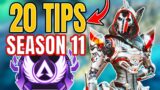 20 Tips You MUST Know For Season 11 (Apex Legends)
