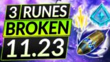 3 NEW RUNE Builds Make These Champions BEYOND BROKEN – 11.23 Runes – LoL Season 12 Guide