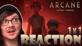 ARCANE 1×1 Reaction! League of Legends | Netflix