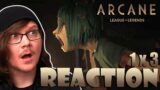 ARCANE 1×3 Reaction! League of Legends | Netflix
