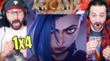 ARCANE 1×4 REACTION!! Episode 4 "Happy Progress Day" | League Of Legends | Netflix