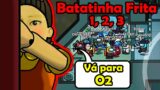 Among Us VERDADEIRO MOD da BATATINHA FRITA 1, 2, 3 (Squid Game Round 6)