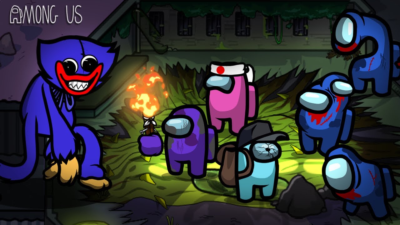 Among Us Zombie Ep 71 Huggy Wuggy - Animation - Game videos