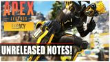 Apex Legends Legacy – Unreleased Patch Notes – Buffs/Nerfs (All reported Changes!)