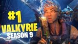 Apex Legends NUMBER ONE VALKYRIE GRIND SEASON 9 PC live stream Ps4 controller