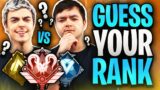 Apex Pros GUESS YOUR RANK ImperialHal Vs Reps EP2 (Apex Legends)