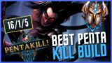 BEST KAYN BUILD FOR GETTING PENTA KILLS! FULL CHALLENGER GAMEPLAY! – League of Legends