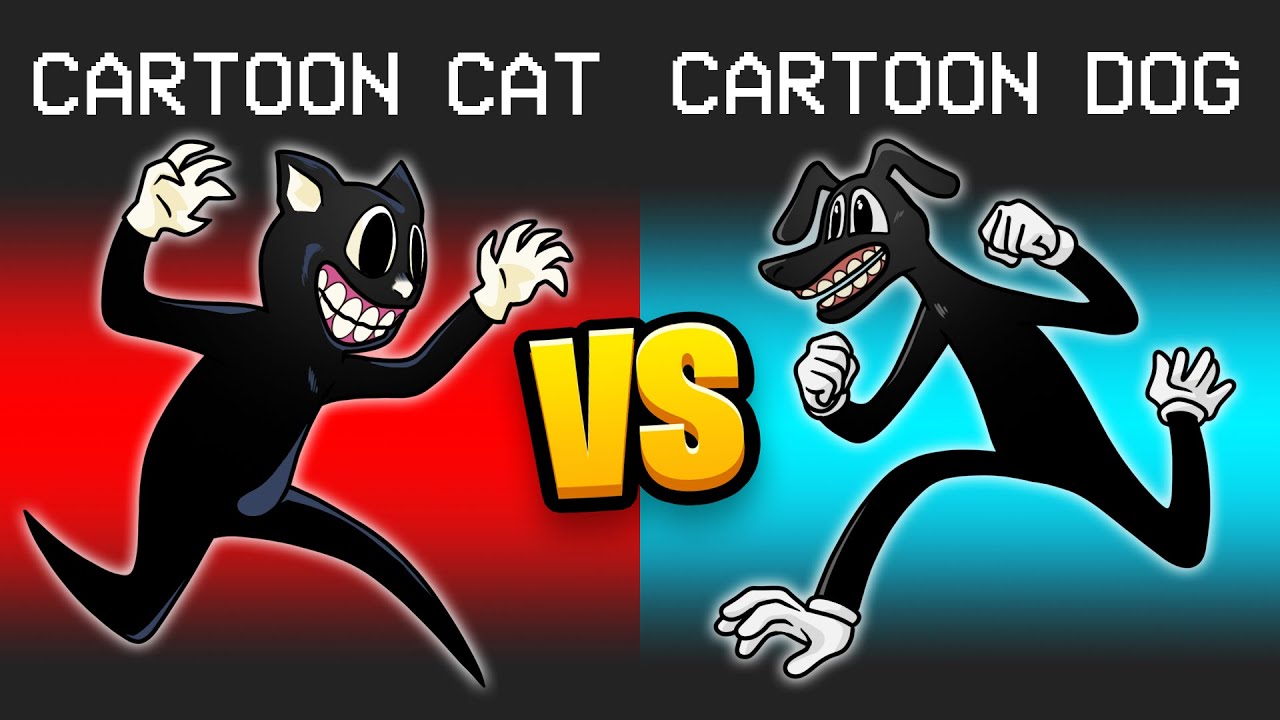 CARTOON CAT vs. CARTOON DOG Mod in Among Us... - Game videos