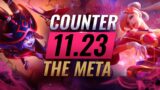 COUNTER THE PRESEASON META: How To DESTROY OP Champs for EVERY Role – League of Legends Patch 11.23