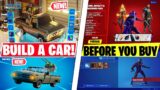 CUSTOMIZE A CAR In Fortnite! *Leaked FEATURE/MODS* Marvel Bundle FULL Showcase! (Before you Buy)
