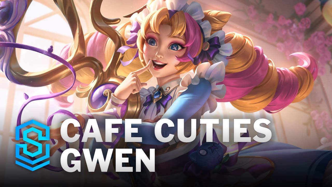 Cafe Cuties Gwen Skin Spotlight League Of Legends Game Videos