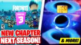 Chapter 3 STARTS NEXT Season! (Black Hole, NEW MAP, Live Event, SPOILERS)