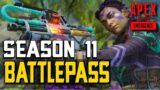 Complete battlepass showcase Apex Legends season 11