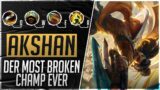 DER MOST BROKEN CHAMP EVER?! Akshan Champion Trailer + Analyse [League of Legends Deutsch / German]