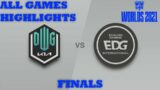 DK vs. EDG All Games HIGHLIGHTS | Finals | Worlds 2021 | DWG KIA vs. Edward Gaming