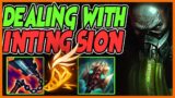 Dealing with "Inting" sion strategy [Urgot vs Sion] – League of Legends