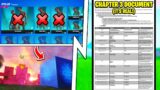 Fortnite "Chapter 3 Release" Document, Travis Scott Removed, Update Today!