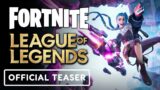 Fortnite x League of Legends – Official Arcane Jinx Teaser Trailer