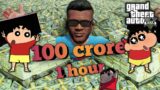 GTA 5: Franklin give 100 crore to Shinchan to spend in 1 hour ,Gta v challenges|| ps Gamester||