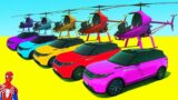 GTA V Double Mega Stunt Races Compilation on Hill Rampa And Crast Test challenge on Super Cars