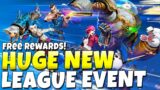 HUGE NEW EVENT IN LEAGUE OF LEGENDS! Free rewards + More (Riotx Arcane)