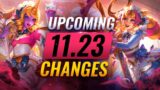 HUGE PRESEASON CHANGES: NEW BUFFS & NERFS Coming in Patch 11.23 – League of Legends
