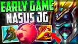 How to CARRY EARLY GAME with NASUS JUNGLE! + Best Builds/Runes/Jungle Route League of Legends