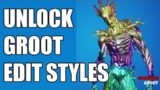 How to Unlock GROOT Skin All Edit Styles in Fortnite Chapter 2 Season 4