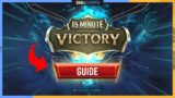 How to WIN in 15 MINUTES in League of Legends