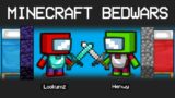 I Added MINECRAFT BEDWARS MOD in AMONG US! (RED vs BLUE)