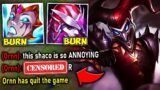 I COPIED PINK WARD'S SHACO TOP BUILD AND MADE ORNN RAGE QUIT – League of Legends